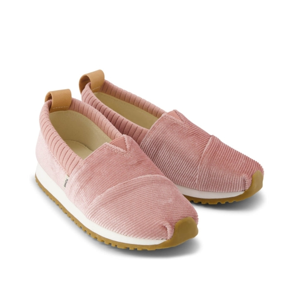 Toms Kids Blush Corduroy Slip-Ons